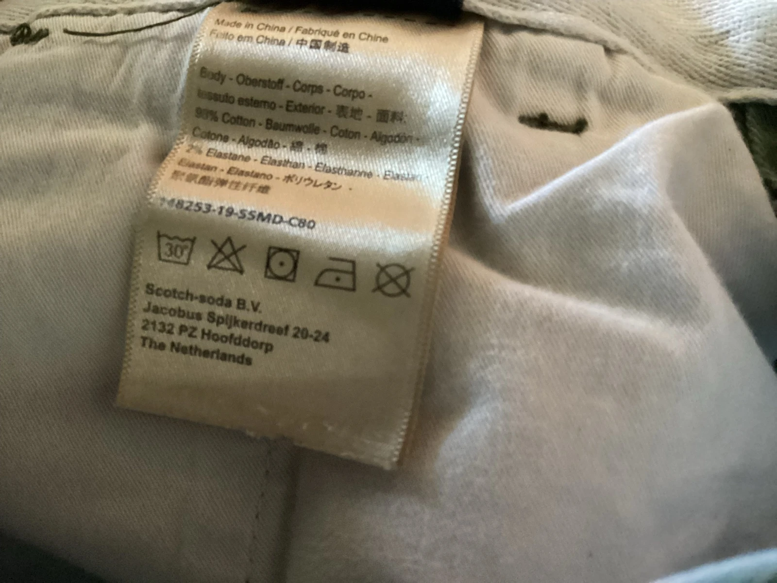 Chino Scotch&Soda 28/32 – photo 7